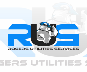 RUS  Rogers Utilities Services | Logo Design by adjeiiBlack