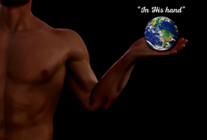 Spiritual - Hold the world in His hand | Illustration-Design von H-H Arts