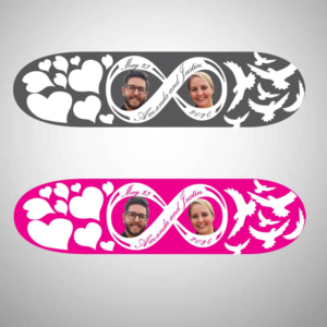 Wedding Skateboard Deck Design | Grafik-Design von 75-R-P-Z