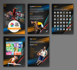 Brochure required  for international Sports event | Flyer Design by ecorokerz