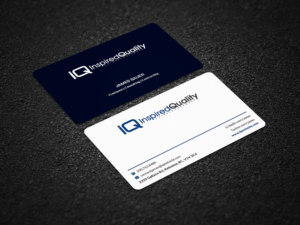 Inspired Quality | Business Card Design by Pointless Pixels India