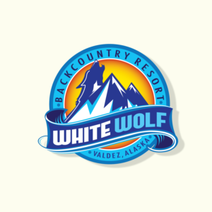 White Wolf Backcountry Resort        Valdez, Alaska | Logo Design by Dennis Jackson Design