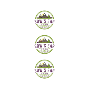 Logo Design by DesignDUO for Sow's Ear Farm | Design: #23497867