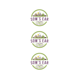 Logo Design by DesignDUO for Sow's Ear Farm | Design: #23497868