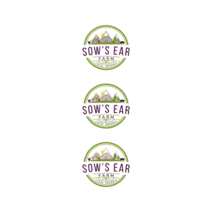 Logo Design by DesignDUO for Sow's Ear Farm | Design: #23497871