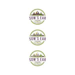 Logo Design by DesignDUO for Sow's Ear Farm | Design: #23497872