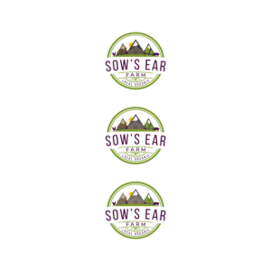 Logo Design by DesignDUO for Sow's Ear Farm | Design: #23497873