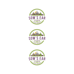 Logo Design by DesignDUO for Sow's Ear Farm | Design: #23497874