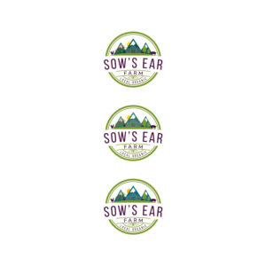 Logo Design by DesignDUO for Sow's Ear Farm | Design: #23497877