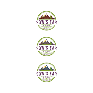 Logo Design by DesignDUO for Sow's Ear Farm | Design: #23497878