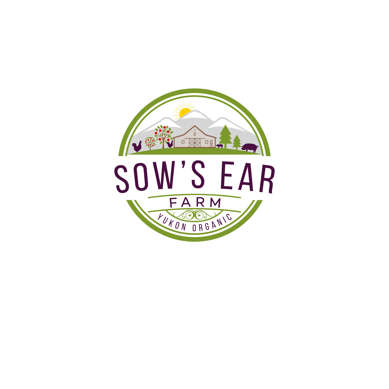 Logo Design by DesignDUO for Sow's Ear Farm | Design #23505087