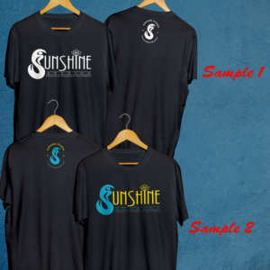 Yoga and movement teacher for adults and children. The name is "Sunshine Studios." The ... | T-shirt Design by Nadz10