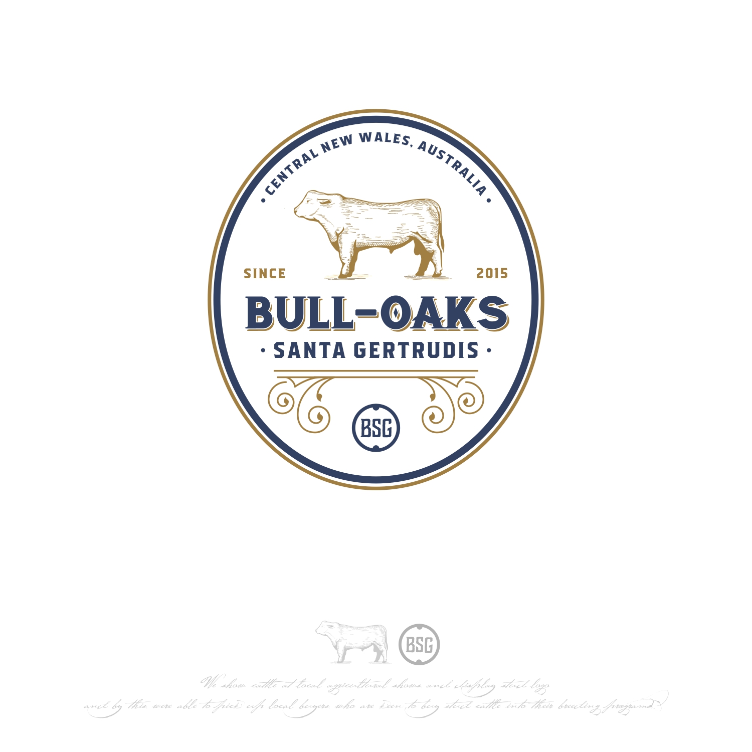 Logo Design by Ankit Bhattarai for Bull-Oaks | Design #23368766