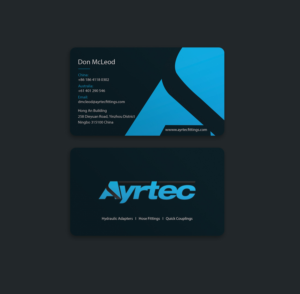 Business Card Design by Riz' for Ayrtec Pty Ltd | Design #23372435