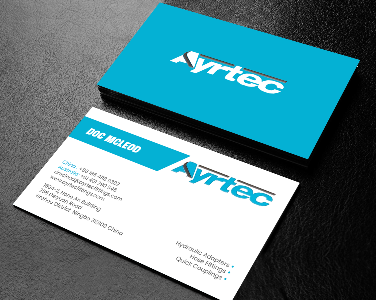 Business Card Design by chandrayaan.creative for Ayrtec Pty Ltd | Design #23362460