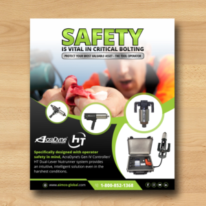 Industrial Bolting Tool Safety Ad | Advertisement Design by ecorokerz