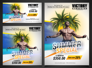 Graphic Design by Nightmist for Victory Gym | Design #23373167