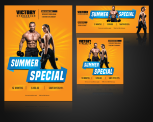 Graphic Design by MNM for Victory Gym | Design #23384397