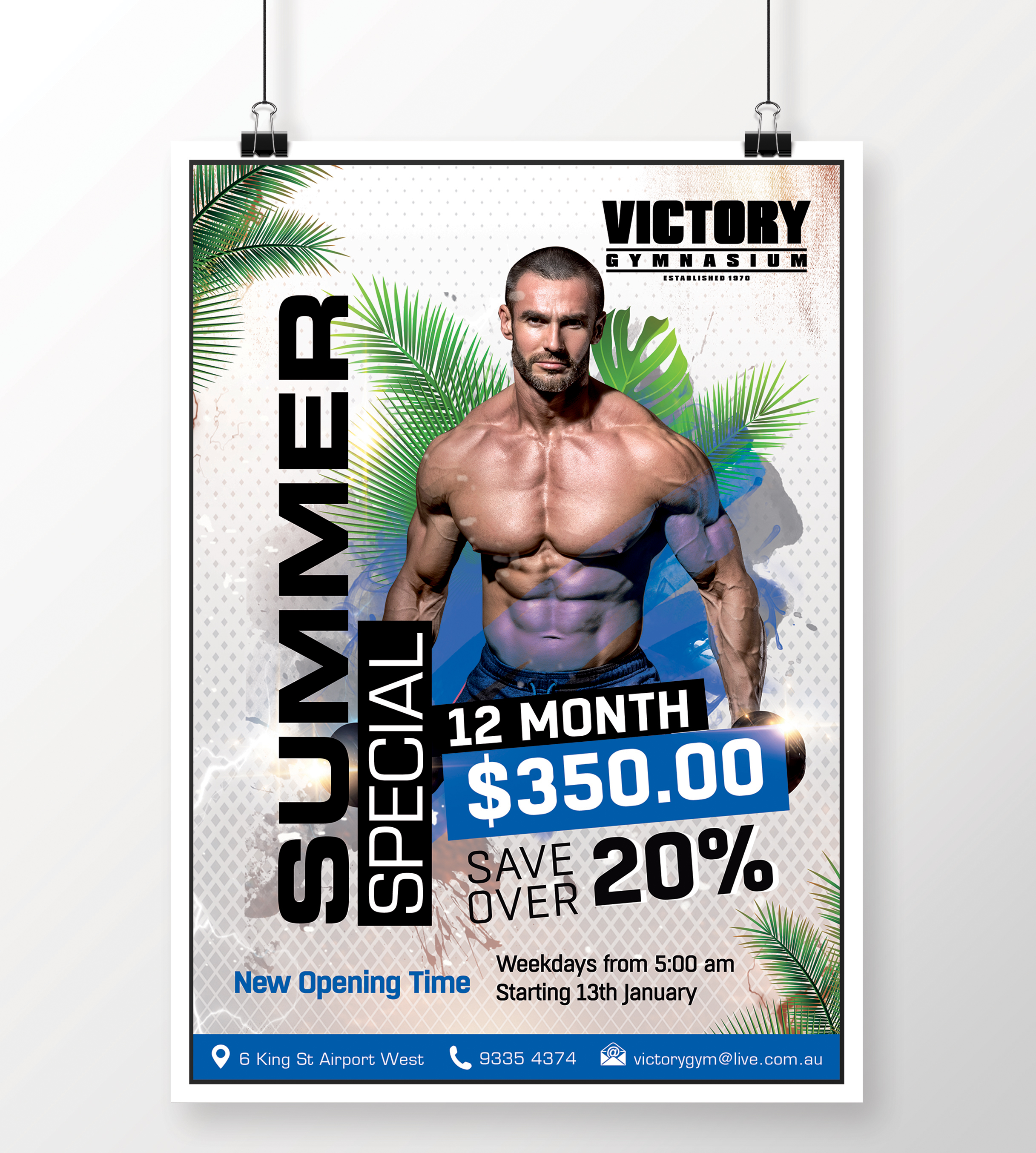 Graphic Design by desainerd for Victory Gym | Design #23391365