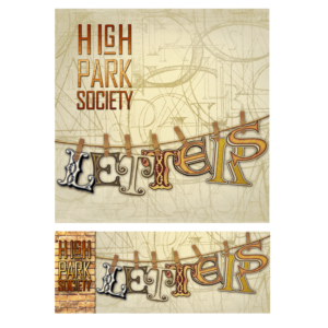 High Park Society Letters EP Design Cover | CD-Cover-Design von Wally_F