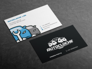 Autocloche - Mechanic/Collision Center Business Card | Business Card Design by haru_ichiban