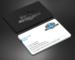 Autocloche - Mechanic/Collision Center Business Card | Business Card Design by Krishno