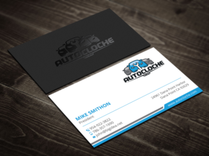 Autocloche - Mechanic/Collision Center Business Card | Business Card Design by DesignShout