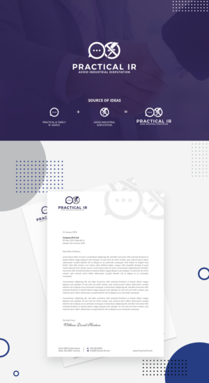  industrial relations consultancy needs letterhead design. | Letterhead Design by OxonoArt