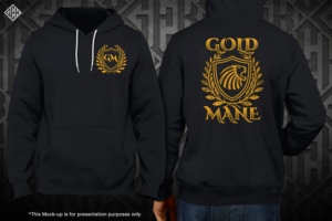 Gold Mane T shirt logo project | T-shirt Design by G3K