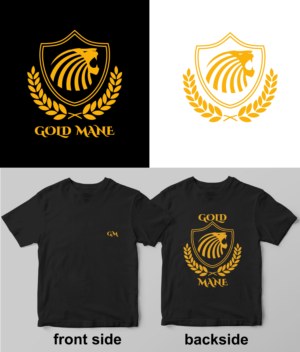 Gold Mane T shirt logo project | T-Shirt-Design von Elizaveta M