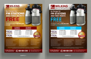 Wilkins Christian Radio needs a marketing flyer. | Flyer Design by SAI DESIGNS