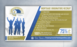 Flyer Design by SD WEBCREATION for 1st Step Financial Services, Inc. | Design #23454895