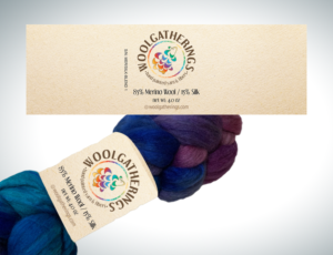 Wool Product Label / Yarn Band | Packaging Design by Lezette_G