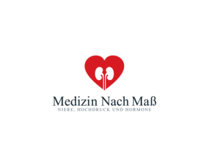 Niere, Hochdruck und Hormone Subtitle: Medizin nach Maß | Logo-Design von Mr.Logocreator