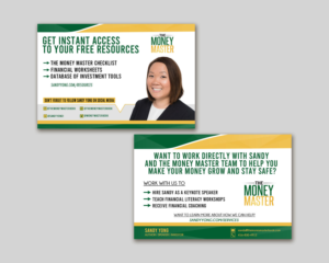 Personal Finance Author needs a postcard | Postkarten-Design von Lesaba Design