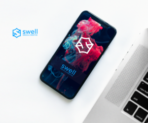 Swell Media & Creative | Logo Design by Vetroff