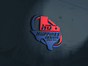 Huffines Designs Vehicle Emblem | Graphic Design by 92logo