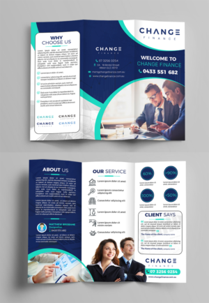 Lets get creative with Change Finance Brochure  | Broschüren-Design von aspiremedia