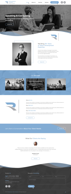 Human Resources consulting firm website | Web Design by Ved Web Services