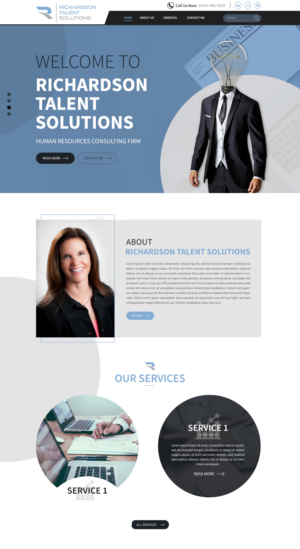 Human Resources consulting firm website | Web Design by SAI DESIGNS