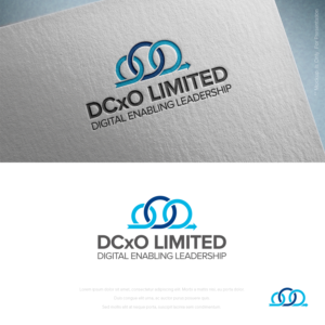 DCxO Limited company name and my strap-line of "Digital Enabling Leadership. There should also be some sort of reference to moving from Waterfall to Agile and to DevOps with Cloud | Logo Design by sez_inn