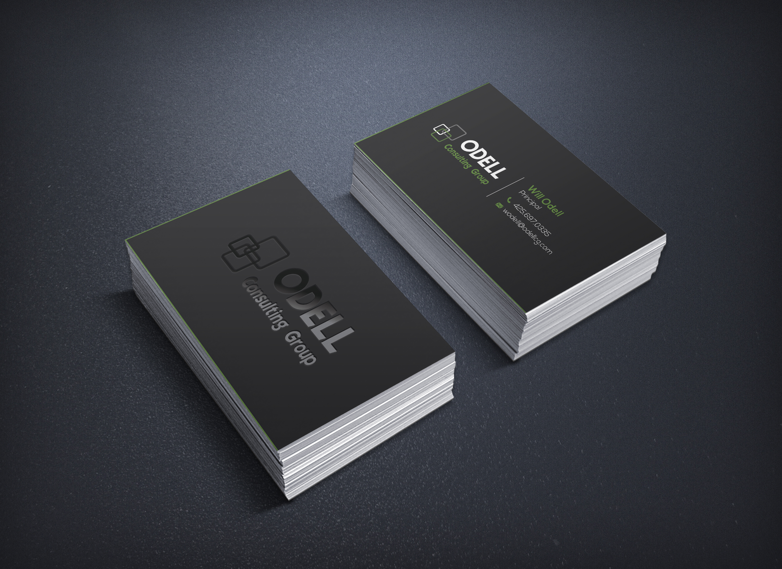 Business Card Design by LAXMI DESIGNHUB for Odell Consulting Group | Design #23547039