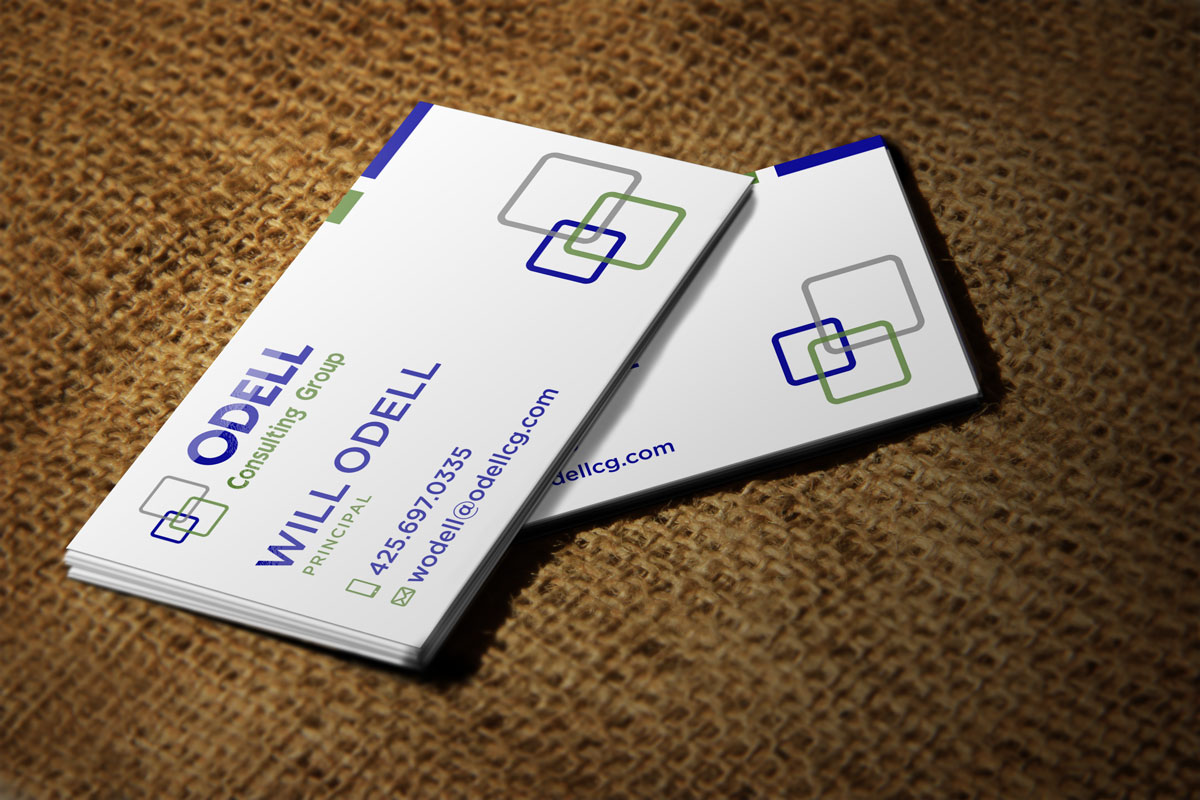 Business Card Design by Atec for Odell Consulting Group | Design #23564868