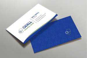 Odell Consulting Group provides support for renewable energy projects to utilities and suppliers | Business Card Design by DesignShout