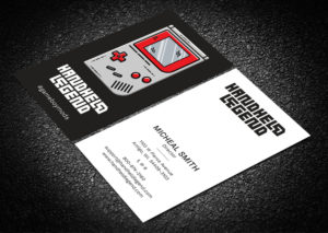 Retro game shop business card design | Business Card Design by Tripti Ranjan Gain