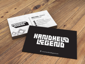 Retro game shop business card design | Business Card Design by Muhammad Saaed