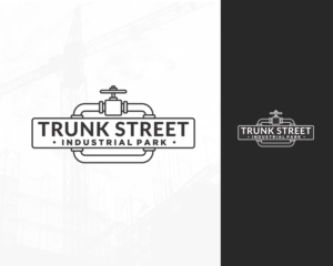 TRUNK STREET (Industrial Park in smaller font) | Logo Design by Djamdesign