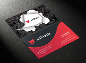 Startup company business card (Media & Advertising) | Visitenkarten-Design von Sandaruwan