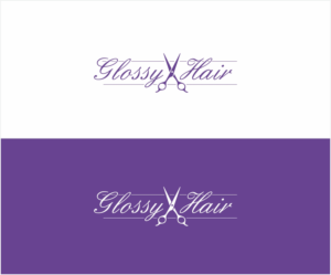 Glossy Hair  | Logo Design by Logocraft