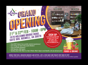 Grand Opening mailer for Your CBD Haven | Flyer-Design von Pinky 